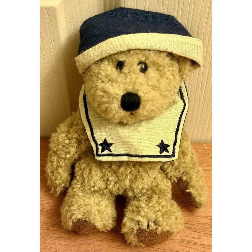 Chauncey Fitzbruin Boyds Bears Plush Teddy Bear Navy Sailor Vintage 6"‎ 1985-97